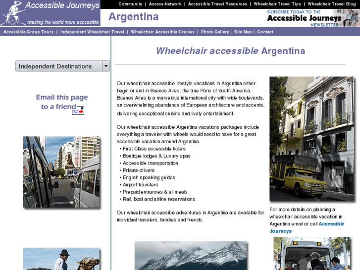 www.accessible-argentina.com