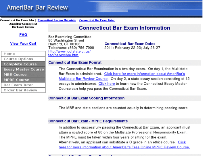 www.connecticutbarexam.com