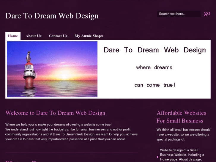 www.daretodreamwebdesign.com