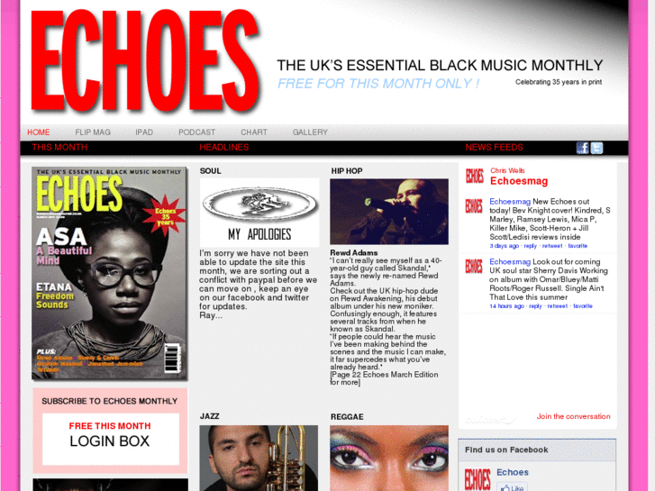 www.echoesmagazine.co.uk