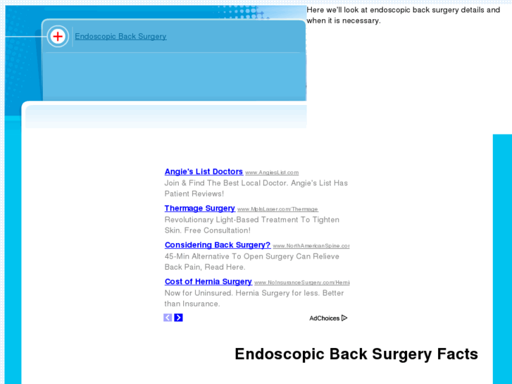 www.endoscopicbacksurgery.com