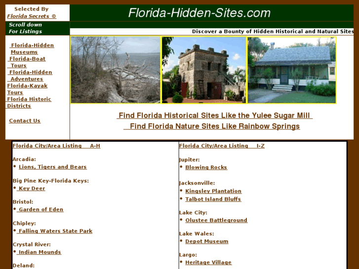 www.florida-hidden-sites.com