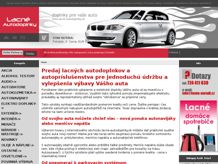 www.lacne-autodoplnky.sk