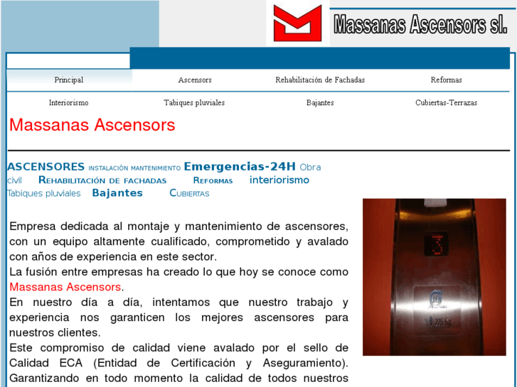 www.massanasascensors.com