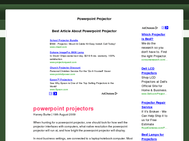 www.powerpointprojector.org