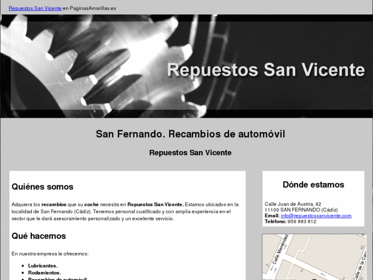 www.repuestossanvicente.com