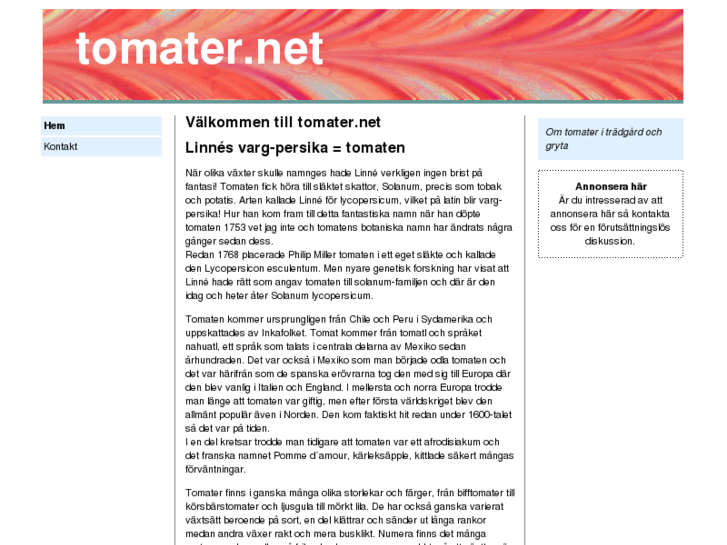 www.tomater.net