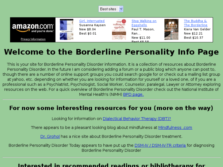 www.borderlinepersonality.info