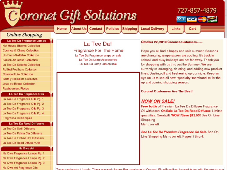 www.coronetgiftsolutions.com