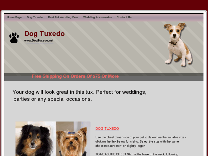 www.dogtuxedo.net