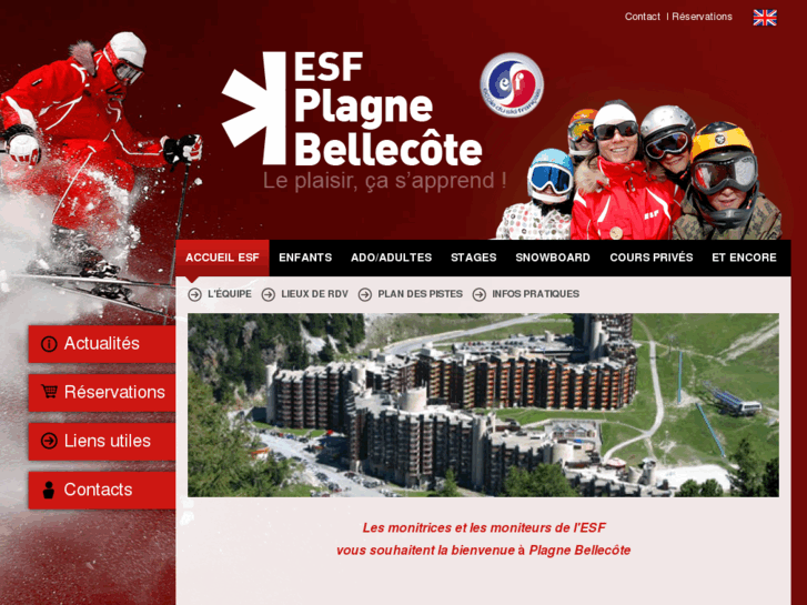 www.esf-plagne-bellecote.com