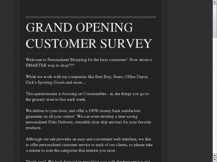 www.grandopeningsurvey.com