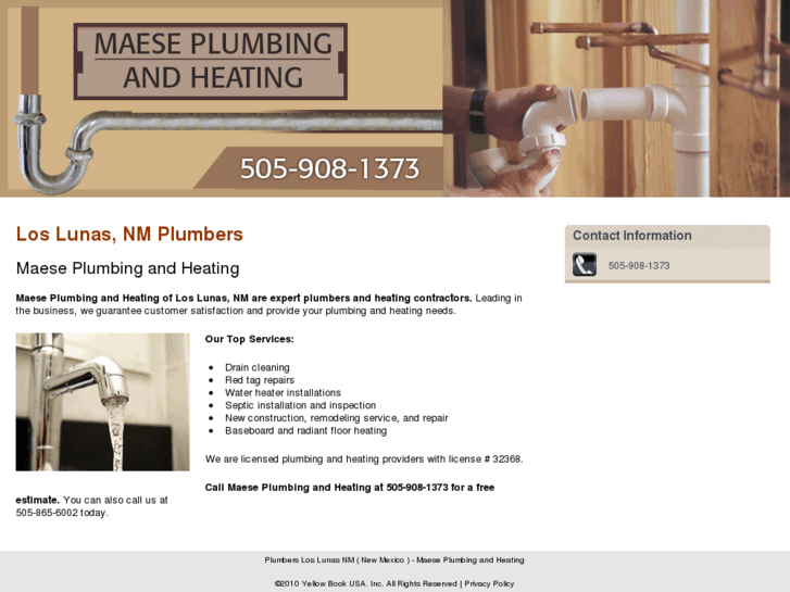 www.maeseplumbingnm.com