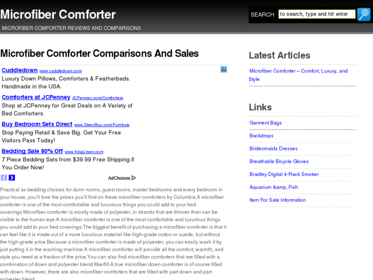 www.microfibercomforter.net