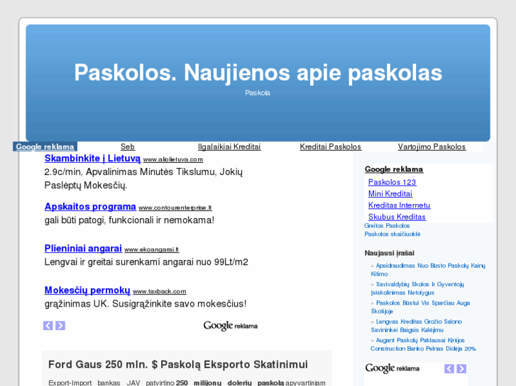 www.paskolos.net