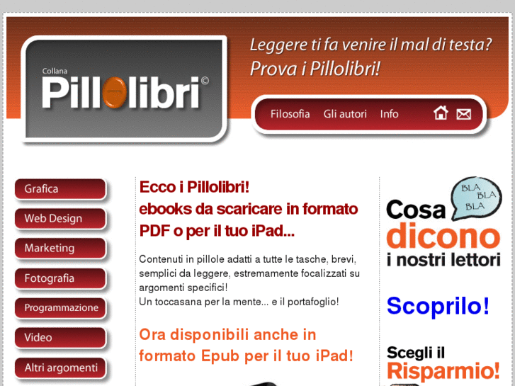 www.pillolibri.it