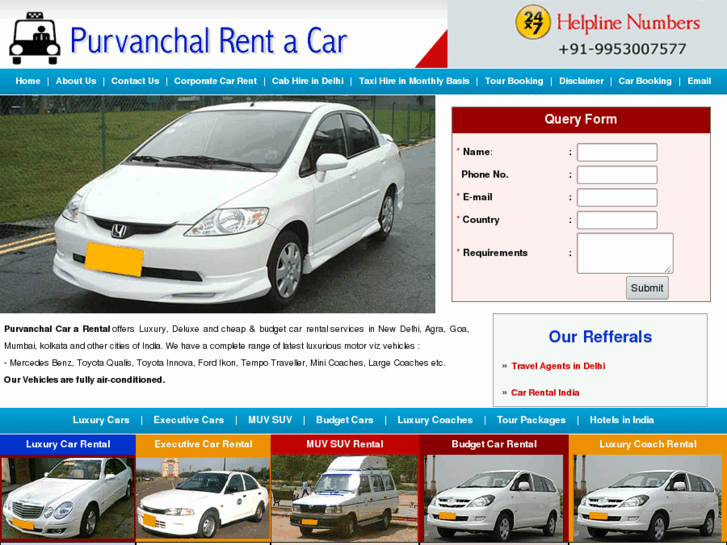 www.purvanchalrentacar.com