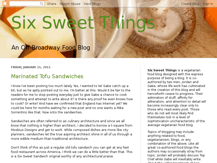 www.sixsweetthings.com