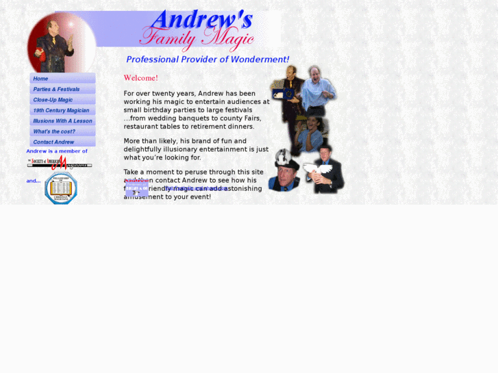 www.andrewsfamilymagic.com