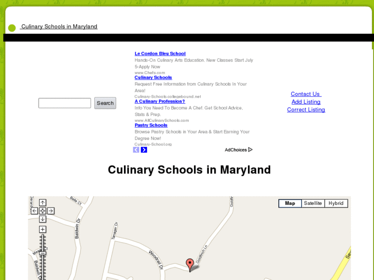 www.culinaryschoolsinmaryland.com