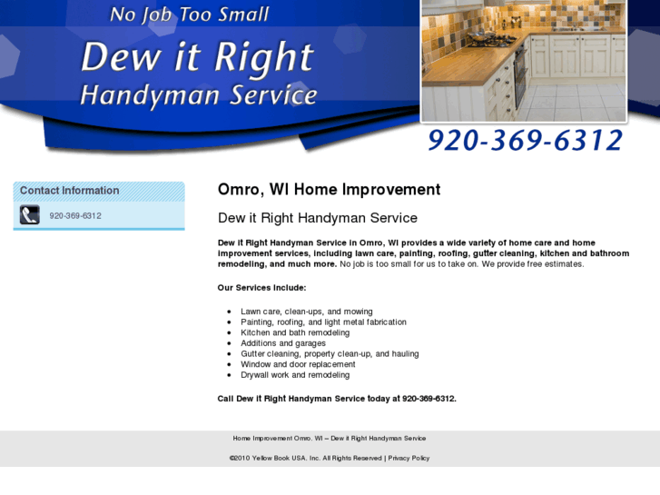 www.dewitrighthandymanservice.com