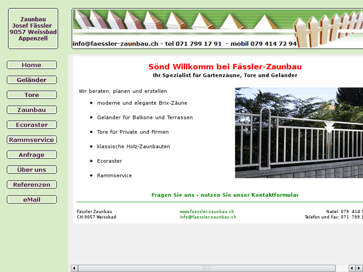 www.faessler-zaunbau.ch