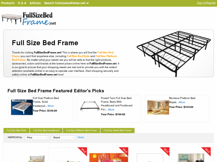 www.fullsizebedframe.net