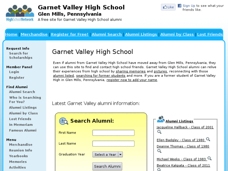 www.garnetvalleyhighschool.org