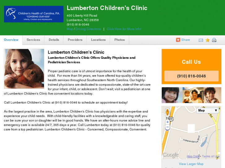 www.lumbertonchildrensclinic.net