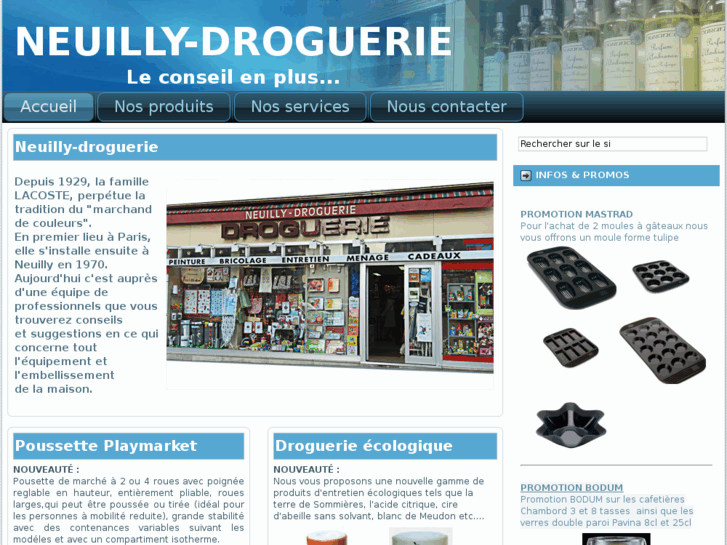 www.neuillydroguerie.com