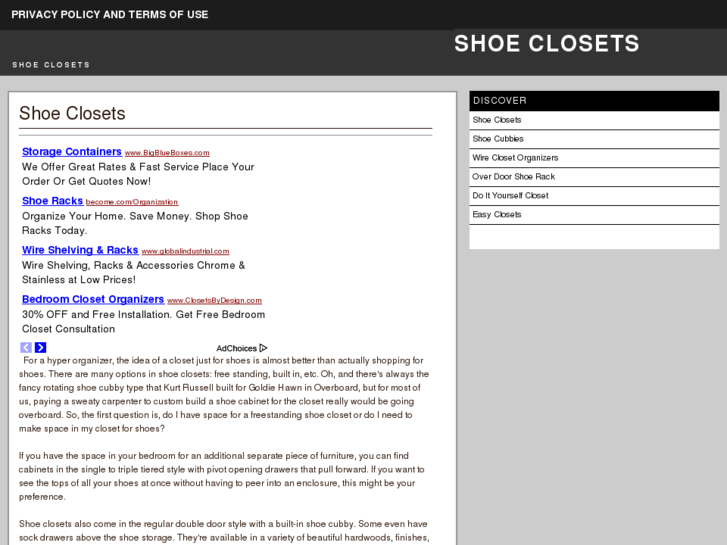 www.shoe-closets.com