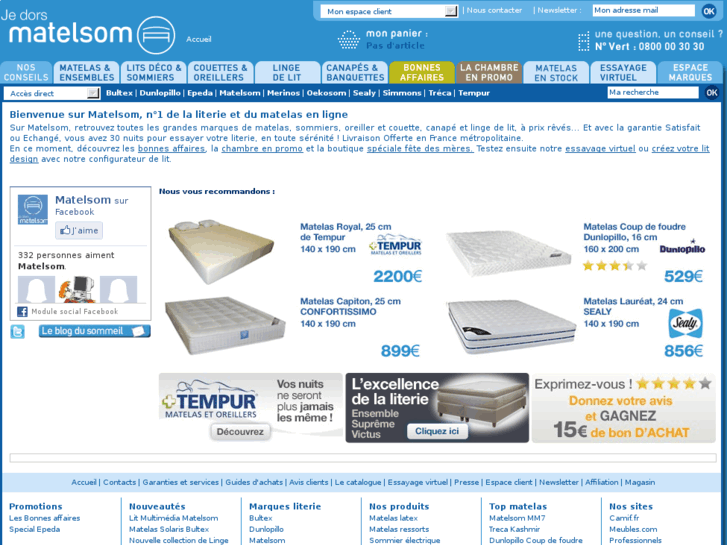 www.0800matelas.com