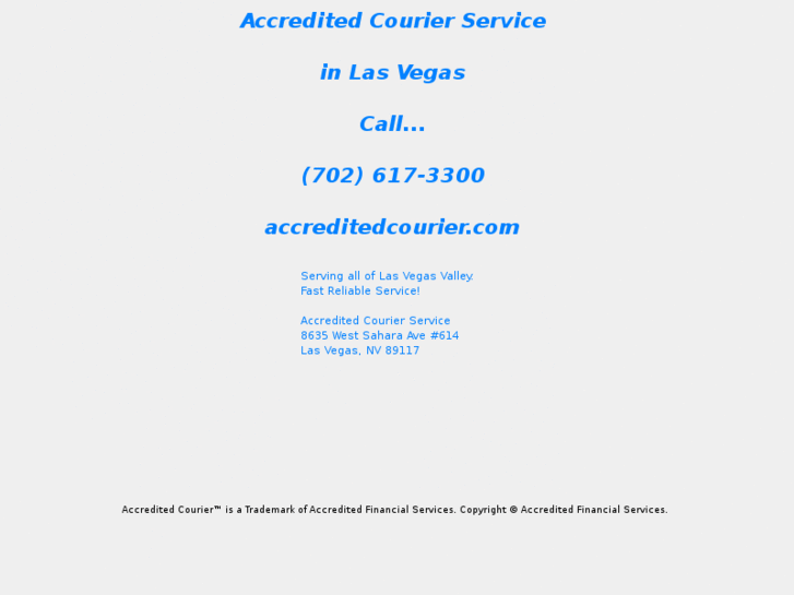 www.accreditedcourier.com