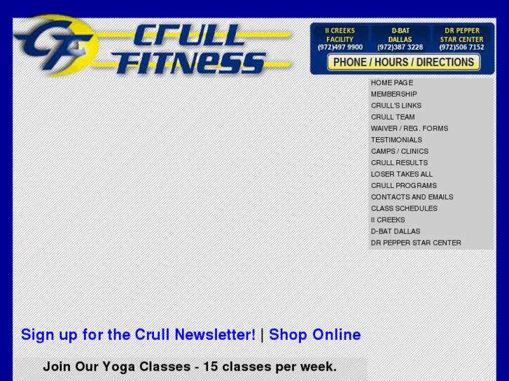 www.crullfitness.com