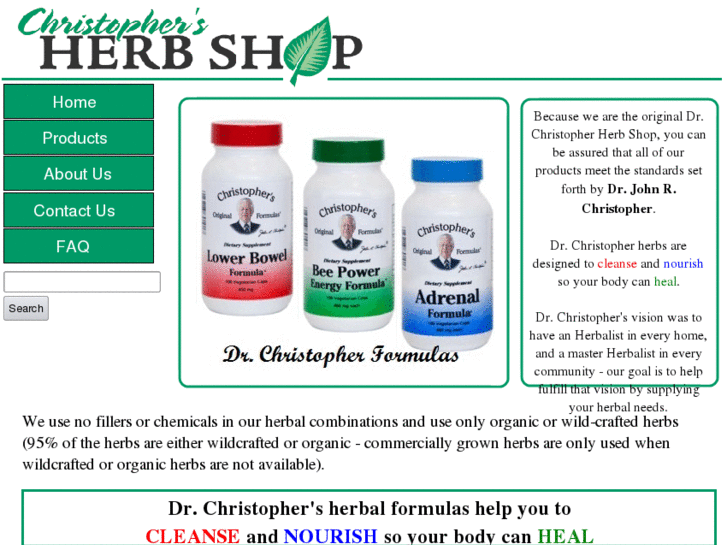 www.drchristopherformulas.com