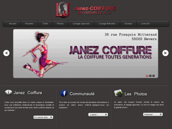 www.janez-coiffure.com