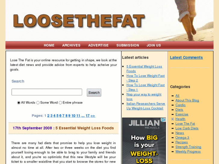 www.losethefatblog.com