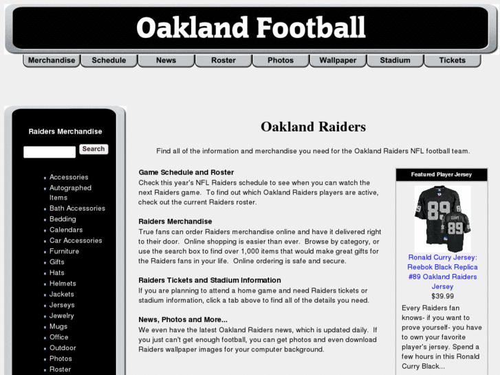 www.oaklandprofootball.com