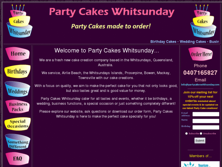 www.partycakeswhitsunday.com