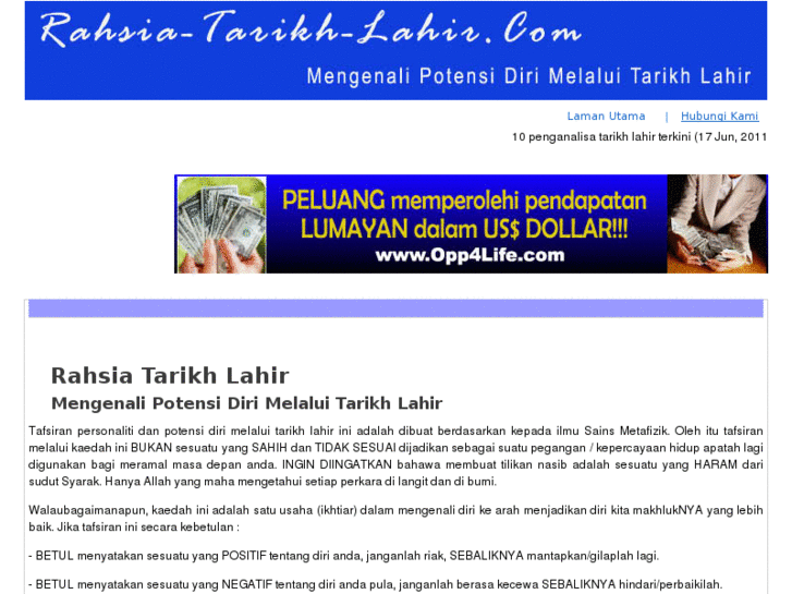 www.rahsia-tarikh-lahir.com