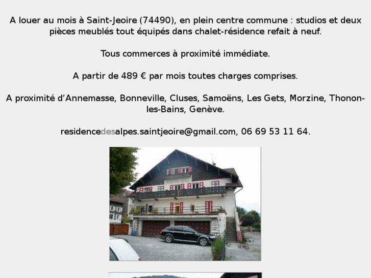 www.residencedesalpesasaintjeoire.com