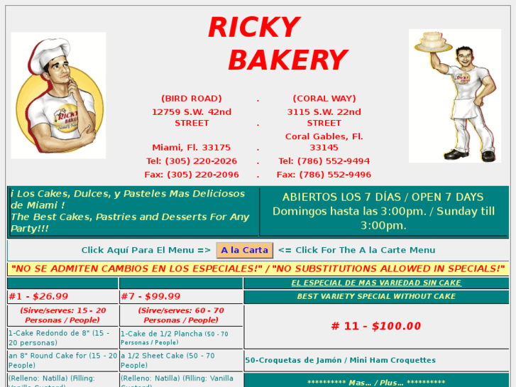 www.rickybakery.com