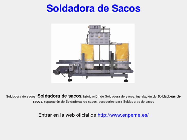 www.soldadoradesacos.com