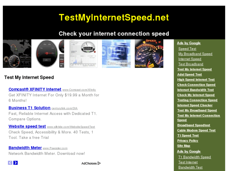 www.testmyinternetspeed.net