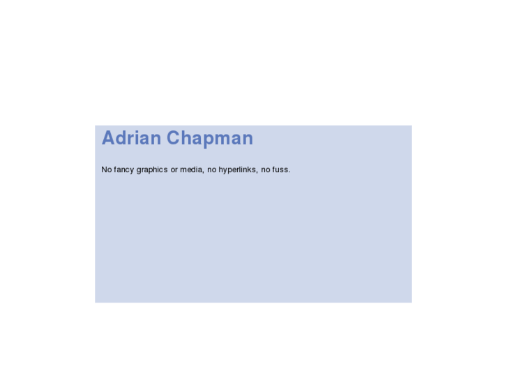 www.adrianchapman.com