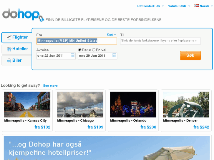 www.dohop.no