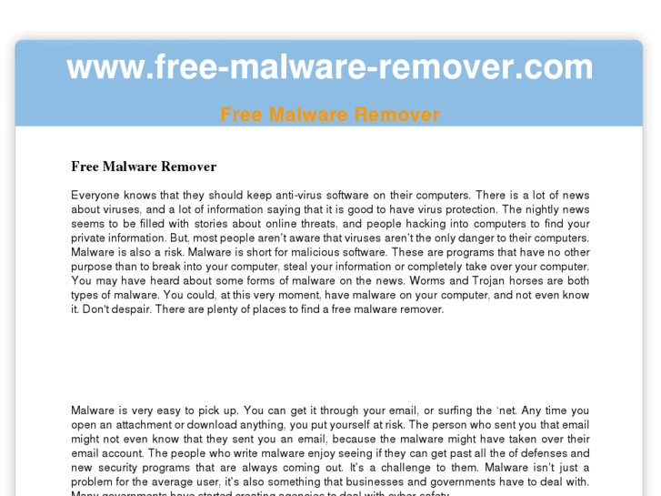 www.free-malware-remover.com