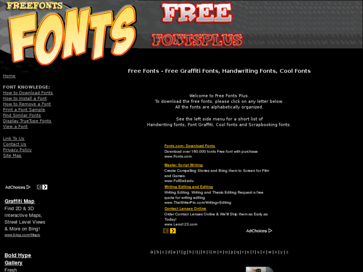 www.freefontsplus.com