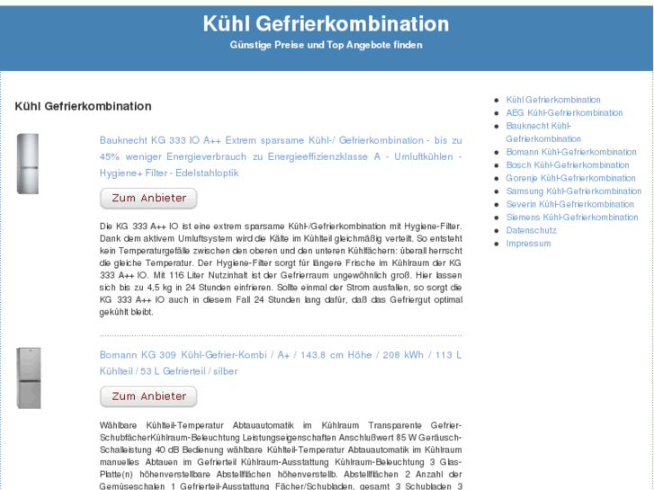 www.kuehl-gefrierkombination.com