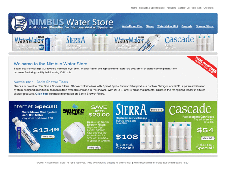 www.nimbuswaterstore.com